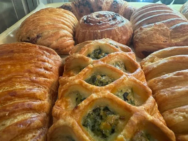 Assorted baked goods